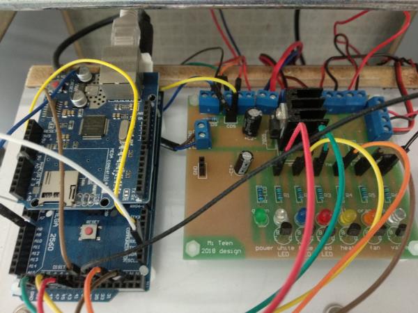 Arduino Mega + Ethernet Shield + PCB